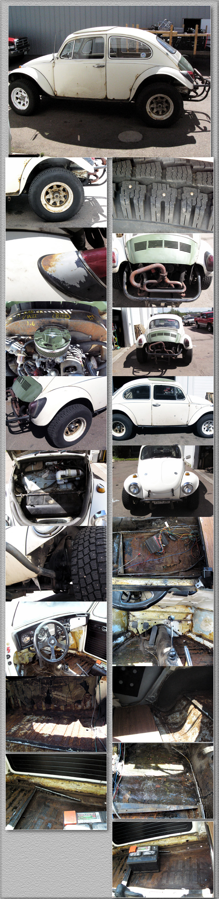 Vw Bug Restoration 1969 69 Baja Rebuild